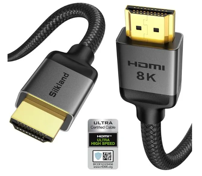 HDMI 2.1 cable for 4K and 8K gaming