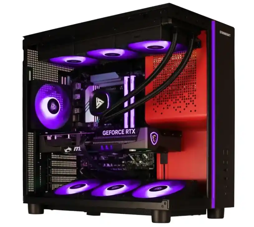 Stormcraft Phantom AI gaming PC with RTX 5080 graphics card
