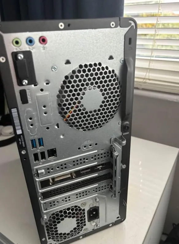 back panel view