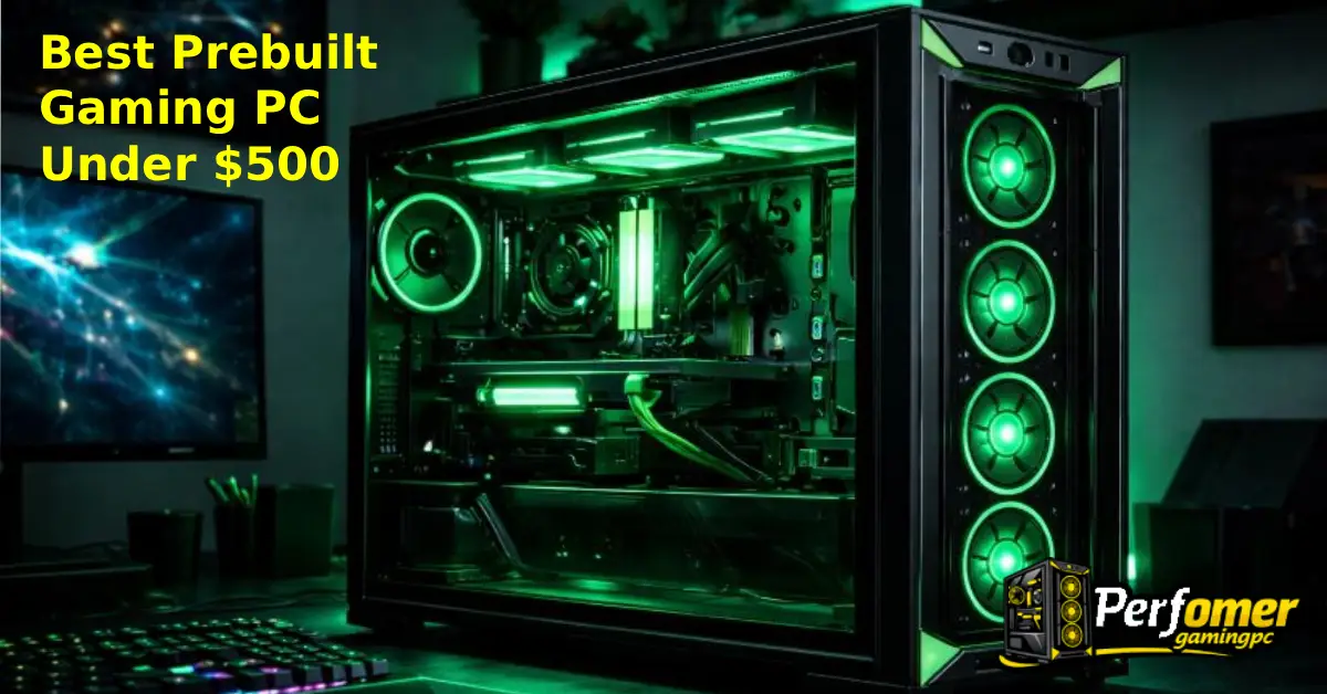 best under $500 gaming PCs prebuilt