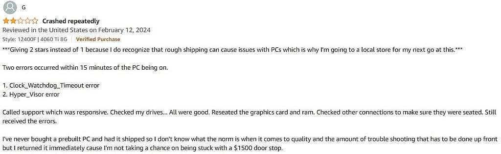 Skytech Gaming PC Review on Amazon