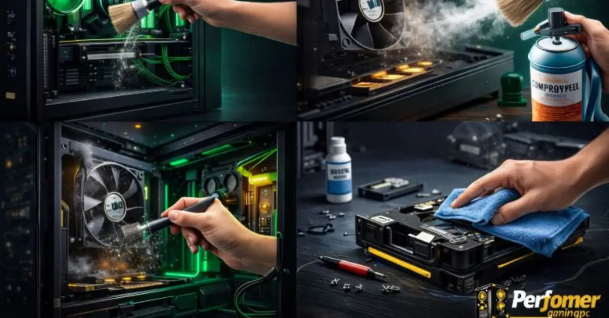 how to maintain a gaming PC, Clean It