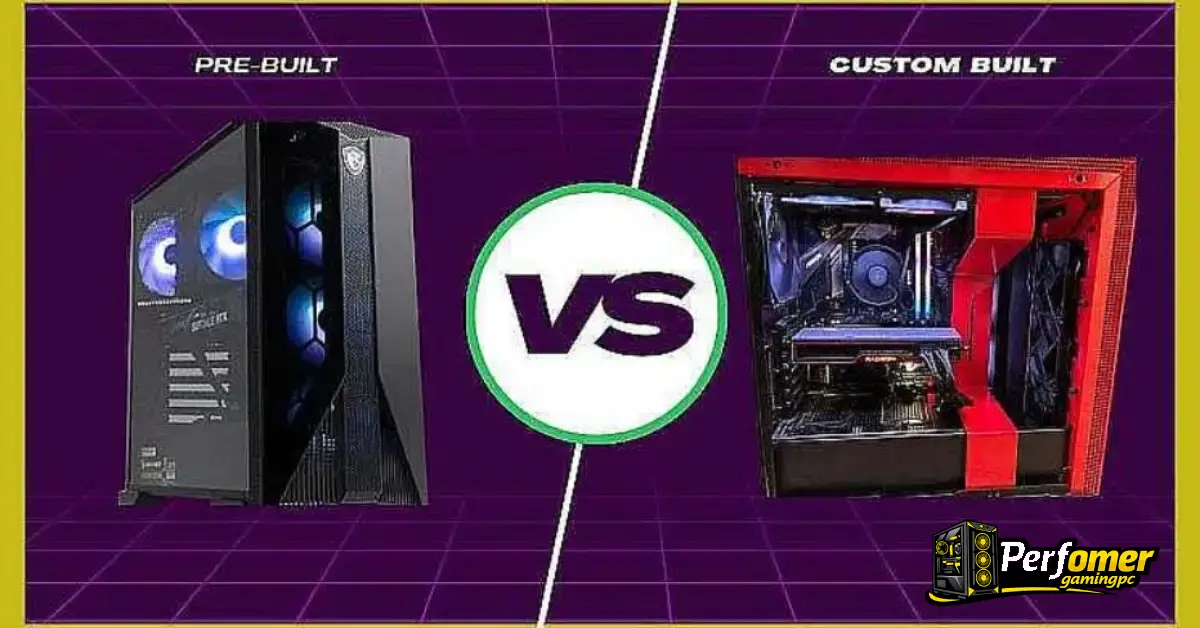 custom vs prebuilt gaming pc
