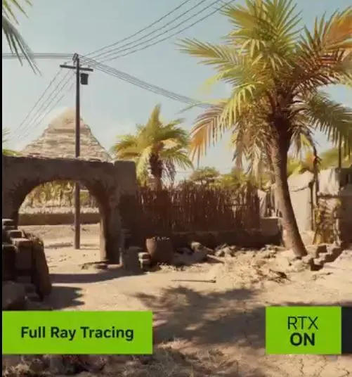 enable ray-tracing in game settings