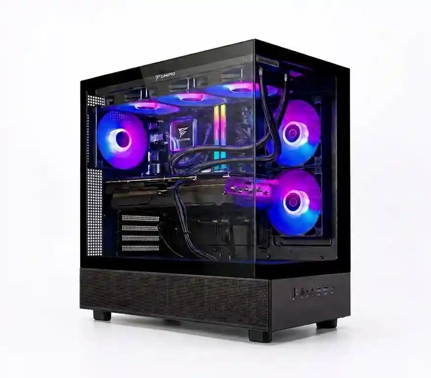 Skytech Azure 3 gaming PC with AMD Ryzen 7 7800X3D